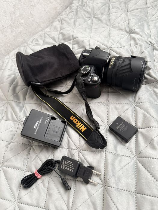 Фотоапарат Nikon d3100
Об'єктив Nikon 18-105mm f/3.5-5.6G ED AF-S VR D