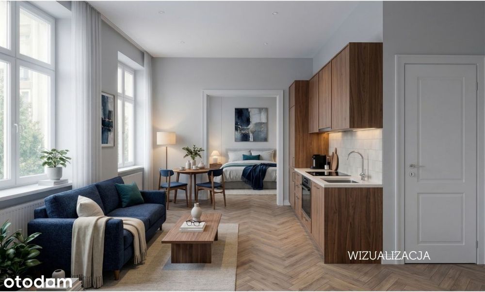 ✅ 2 Pokoje | Parter | Centrum | Widok na Patio