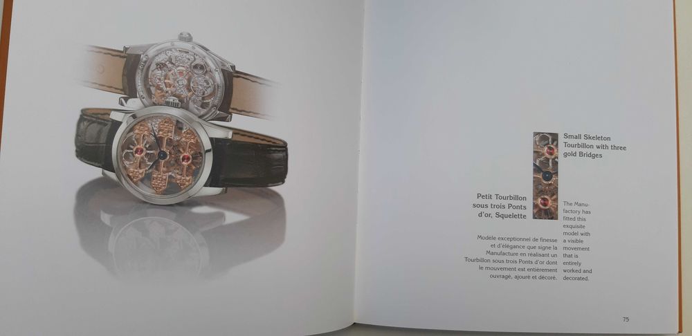 Conjunto 2 Livros Catálogo Girard-Perregaux