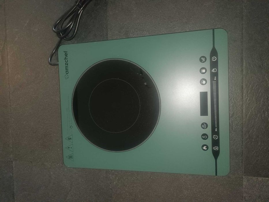 Amzchef pojedyncza płyta indukcyjna 2000 W, przenośna płyta indukcyjna