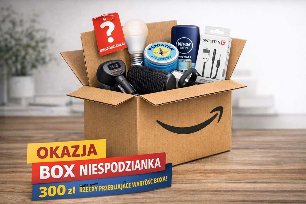 Box amazon mix elektronika/AGD