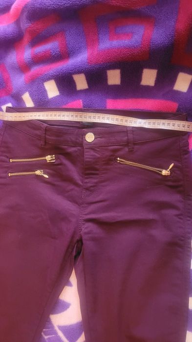 Spodnie F&F bordowowe rozmiar 40 świetny stan