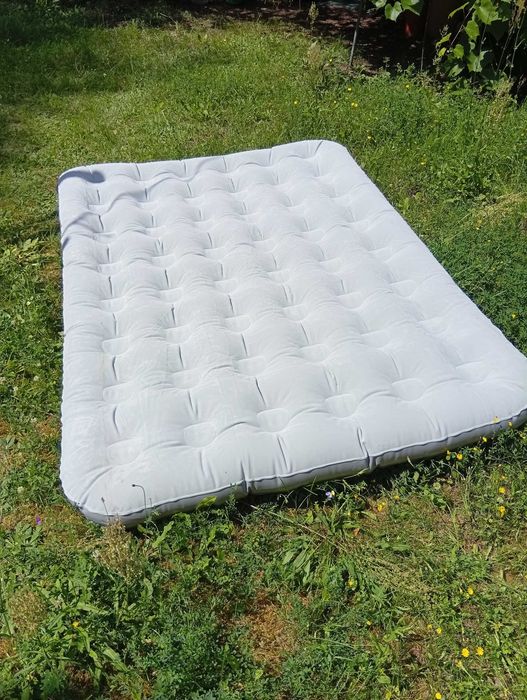 Materac 2-osobowy, dmuchany, kempingowy Decatlon Quechua 130 x 185 cm