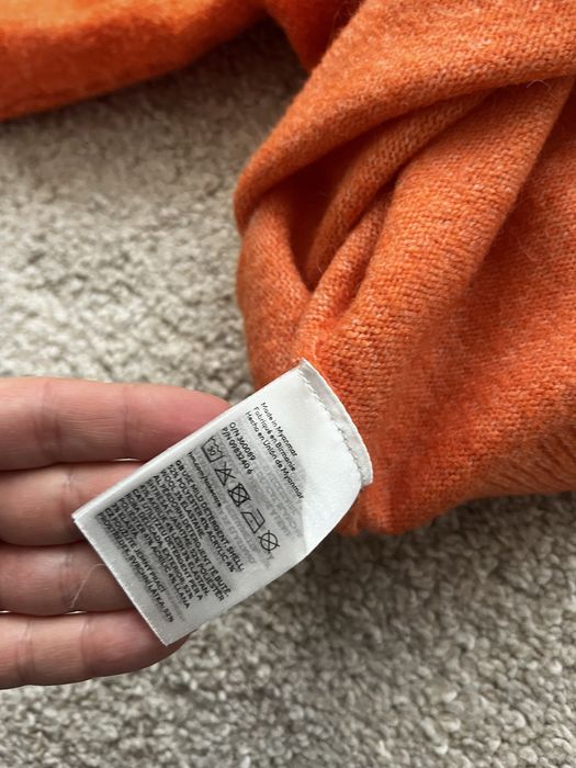 Pomarańczowy sweter H&M M
