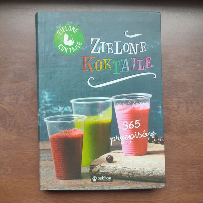 Książka zielone koktajle