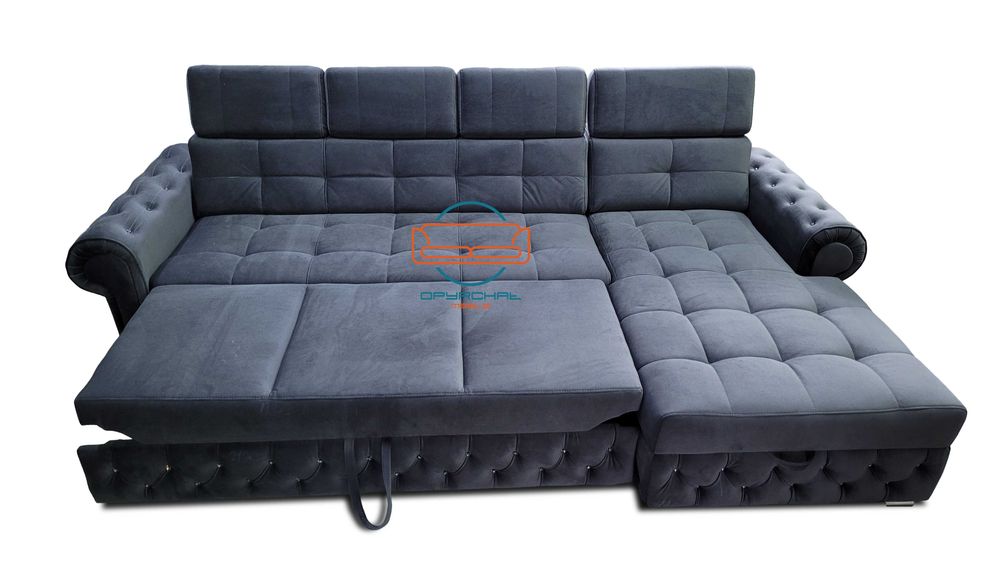 PRODUCENT !!! Narożnik pikowany glamour na wymiar NR.8/2024L