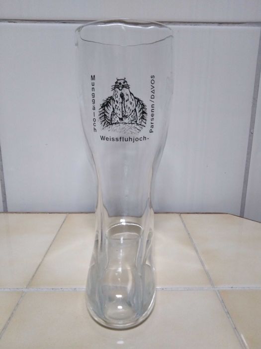 Copo-Bota de Vidro Munggaloch Weissfluhjoch Davos Parsenn