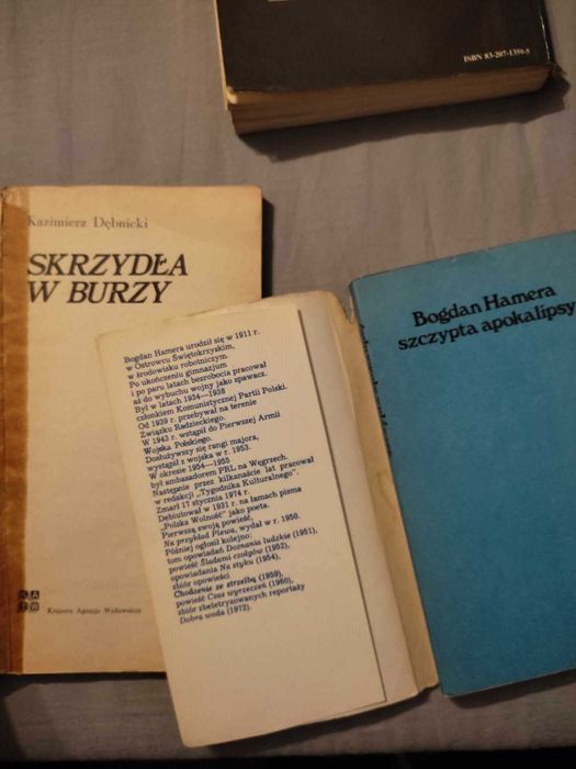 5 książek historyczne polskie, kordas, hamera, dębnicki, zającówna