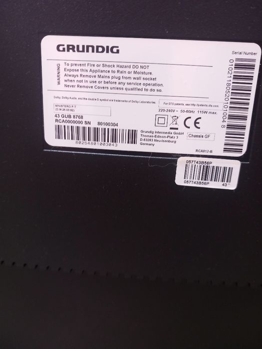 Grundig 43 smart wifi