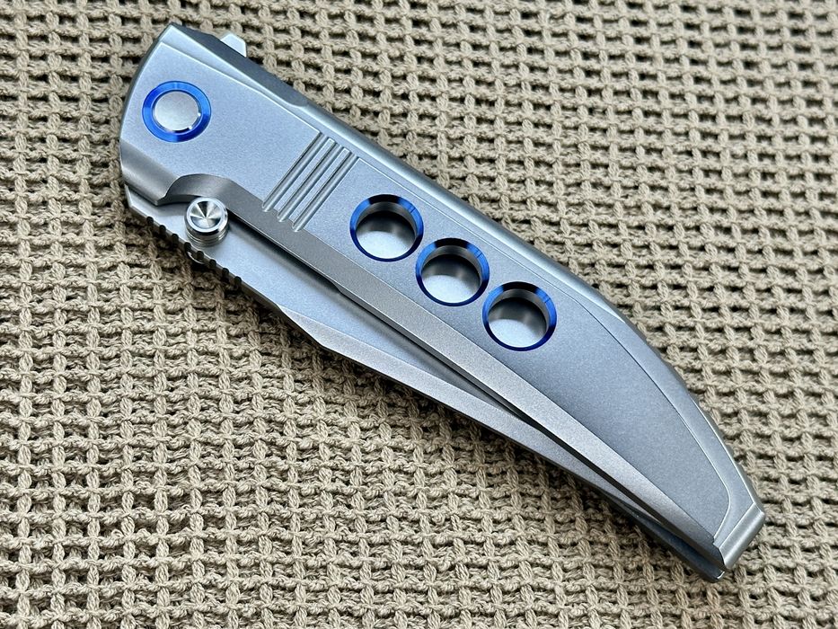 Ніж WE KNIFE Ezinta Titanium Integral M390 WE22041-2
