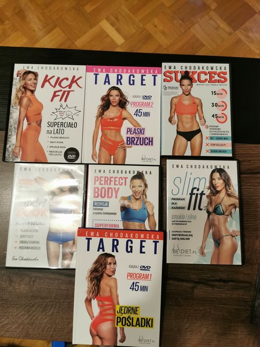 Płyty CD, trening Ewa Chodakowska