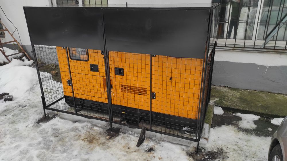 Антивандальная решетка для генератора, кожух, короб