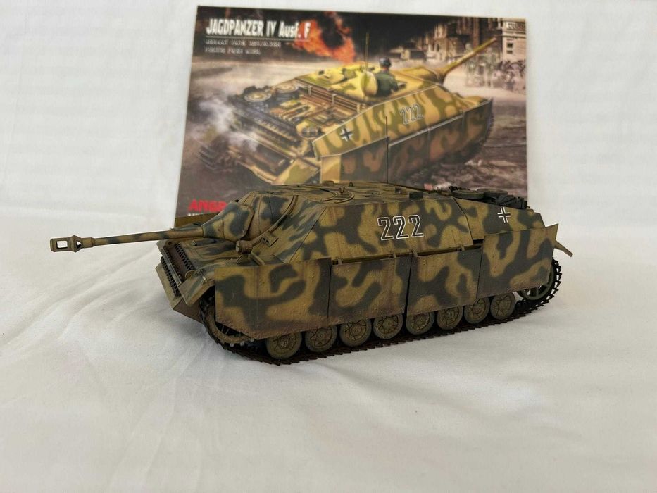 Jagdpanzer IV Ausf. F 1:25 Model Papierowy Papermodel Angraf Answer