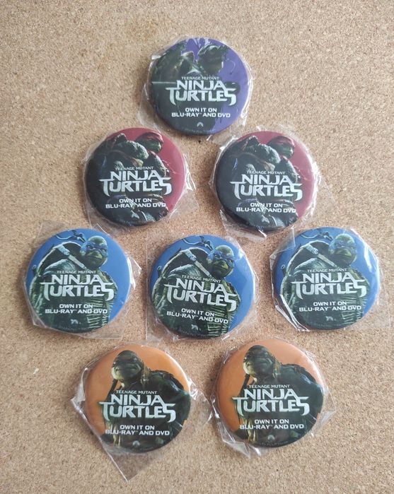 Ninja Turtles значки