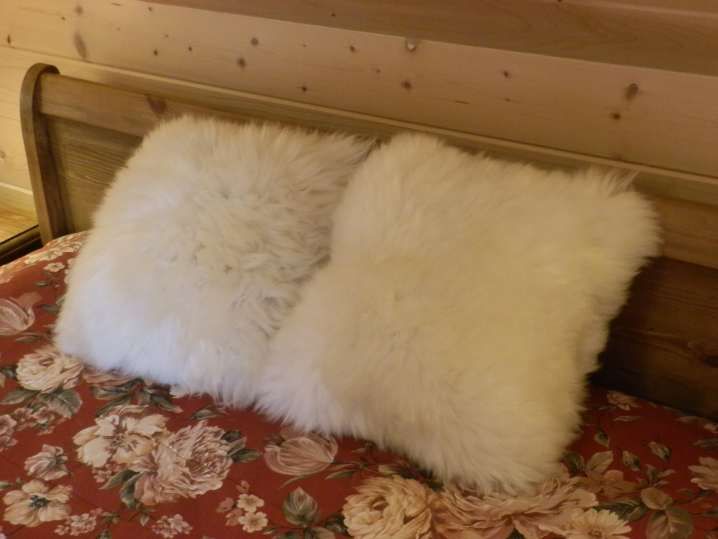 Poduszka Skóra Naturlana Owcza Jagnięca 40x40 cm