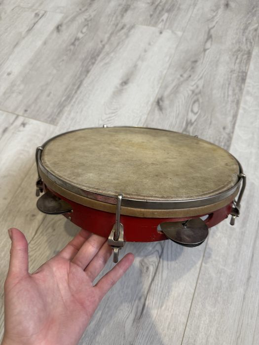 Бубон (тамбурин) з натуральної шкіри