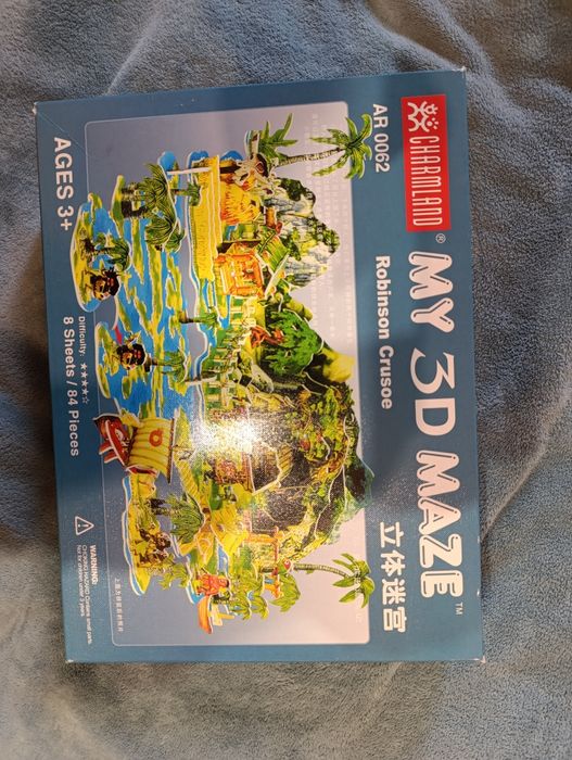 3Д Пазлы Robinson Crusoe