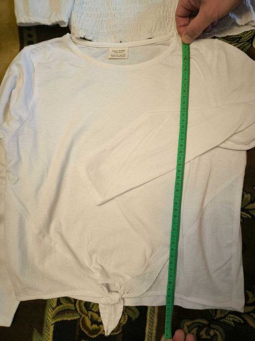 Регланы ZARA белые, школьные,134 р.