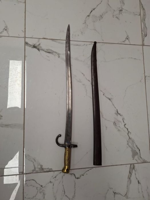Francuski bagnet Chassepot 1866