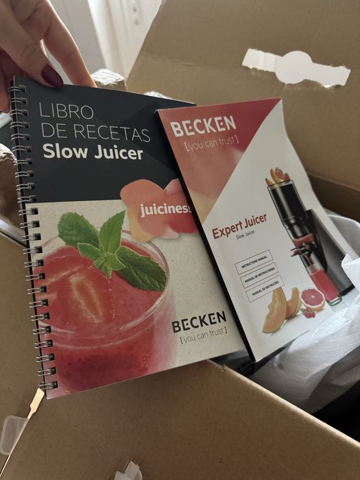Maquina becken slow juicer