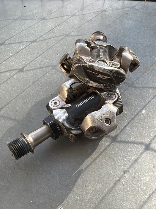 Pedały shimano deore XT mtb wpinane