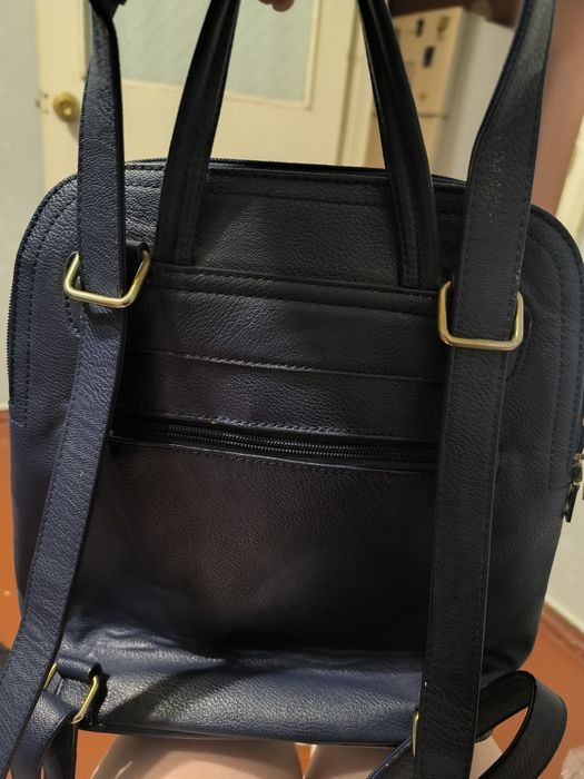 Сумка - рюкзак. Нубук