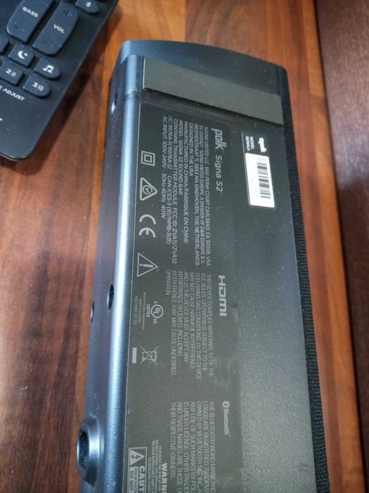 Lombardowski. Soundbar Subwoofer Polk Signa S2 BDB stan