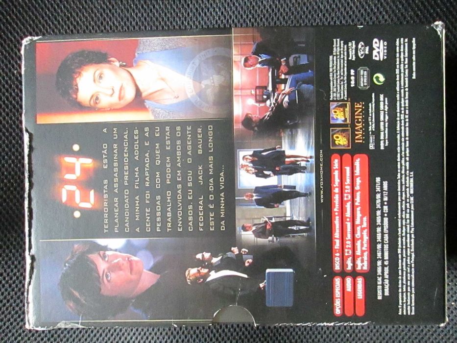 Série 24 Horas, segunda temporada. Novo, na caixa.