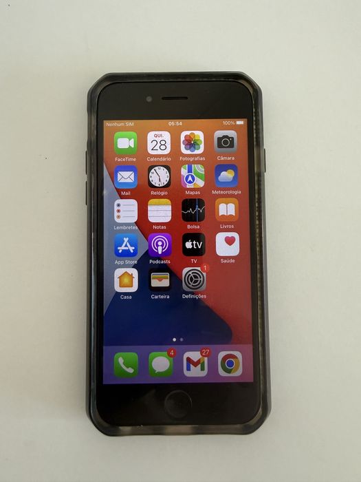 iPhone 6s 64GB Cinzento-Espacial (Desbloqueado) – Bateria Nova