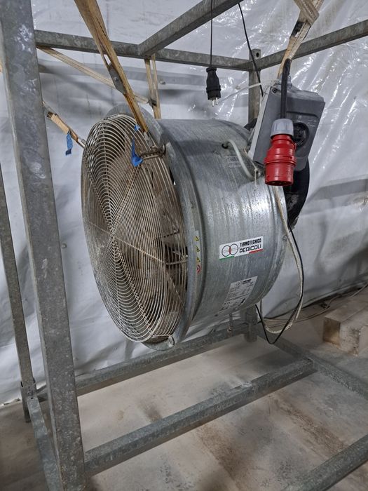 Ventilador com humidificação- trifásico