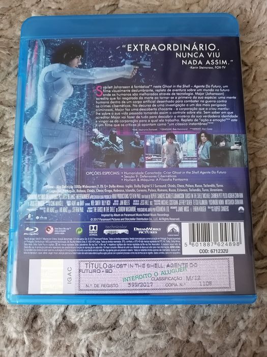 Blu-Ray "Ghost in the Shell"