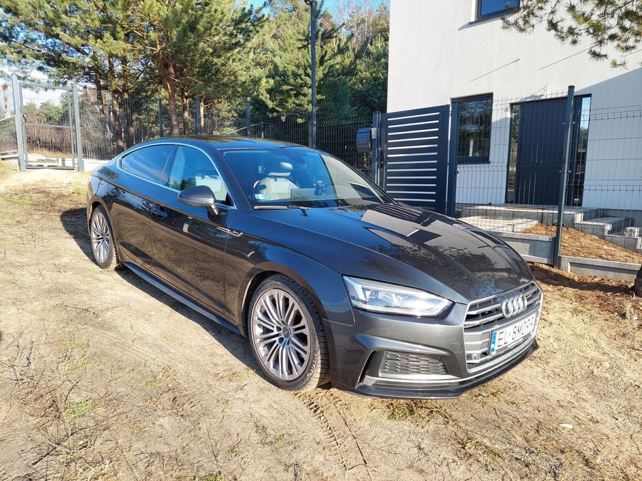 Audi A5 Sportback Wyjątkowe Audi A5 S-line, wersja PREMIUM, pełna dokumentacja
