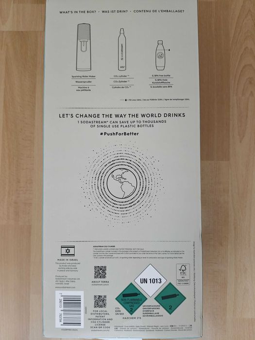 Saturator do wody gazowanej SodaStream Terra