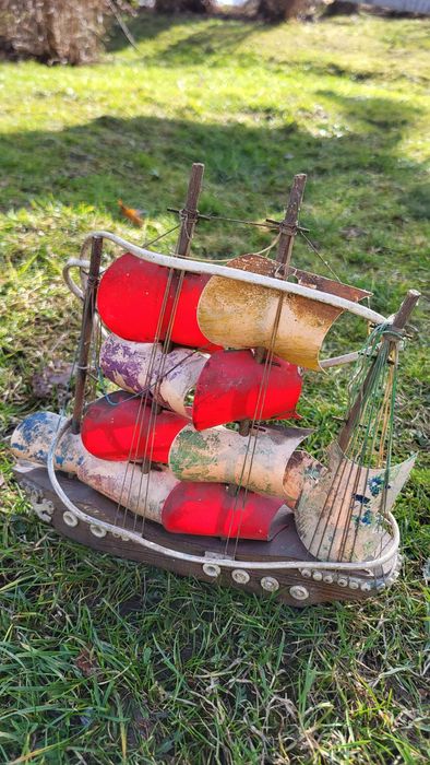 Stara / Zabytkowa / PRL / Lampa / Statek  ( OKAZJA )