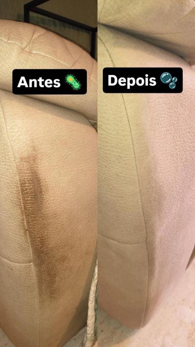 Limpeza sofas tapetes carpetes colchões