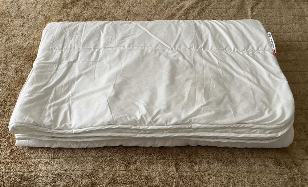 Ikea Grusblad - Edredão Branco Solteiro (150x200)