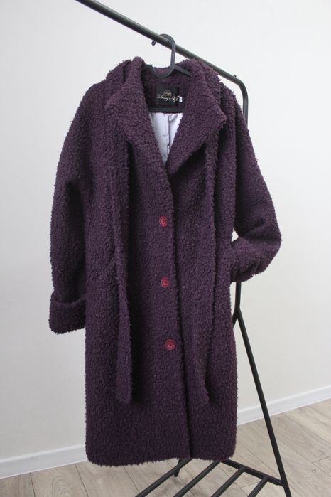Тепле пальто букле