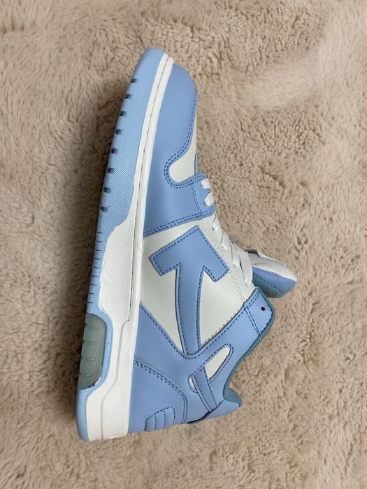 Кросівки Off-White Out Of Office OOO Light Blue White