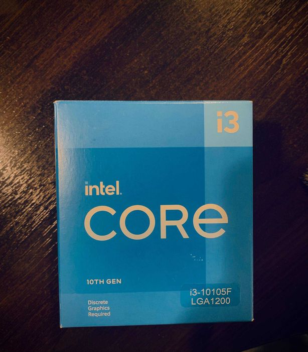Intel core i3 10105f box