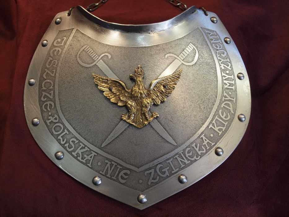 Ryngraf patriotyczny do szabel orzeł wz. 1926 ze szpady dyplomatycznej