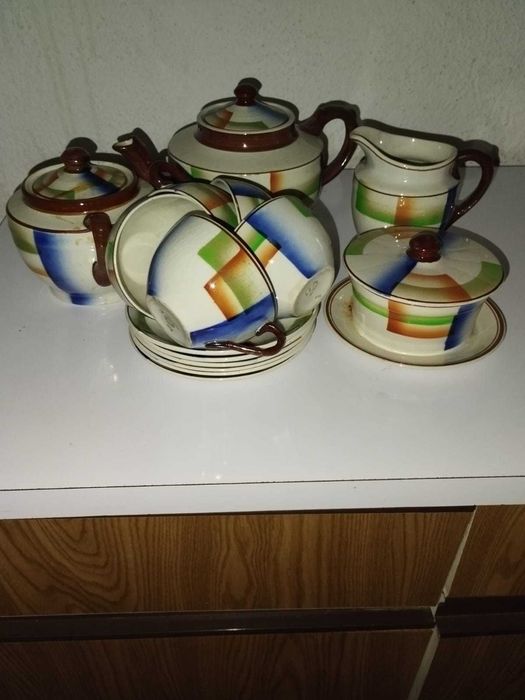 Serviço de chá vista alegre