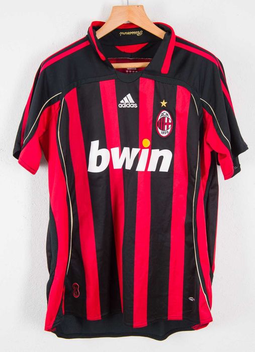 AC Milan KAKÁ #22 koszulka piłkarska domowa 2006/07 replika retro rozmiar XL