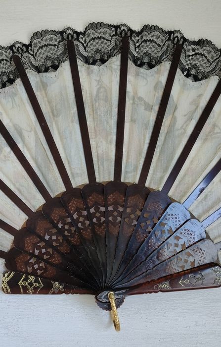 Leque vintage espanhol