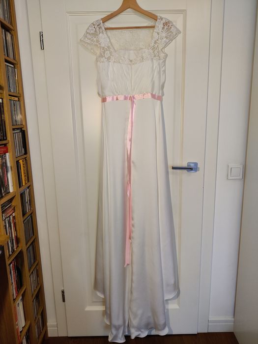 Suknia ślubna Boho, wzrost 160, rozmiar 34(XS)