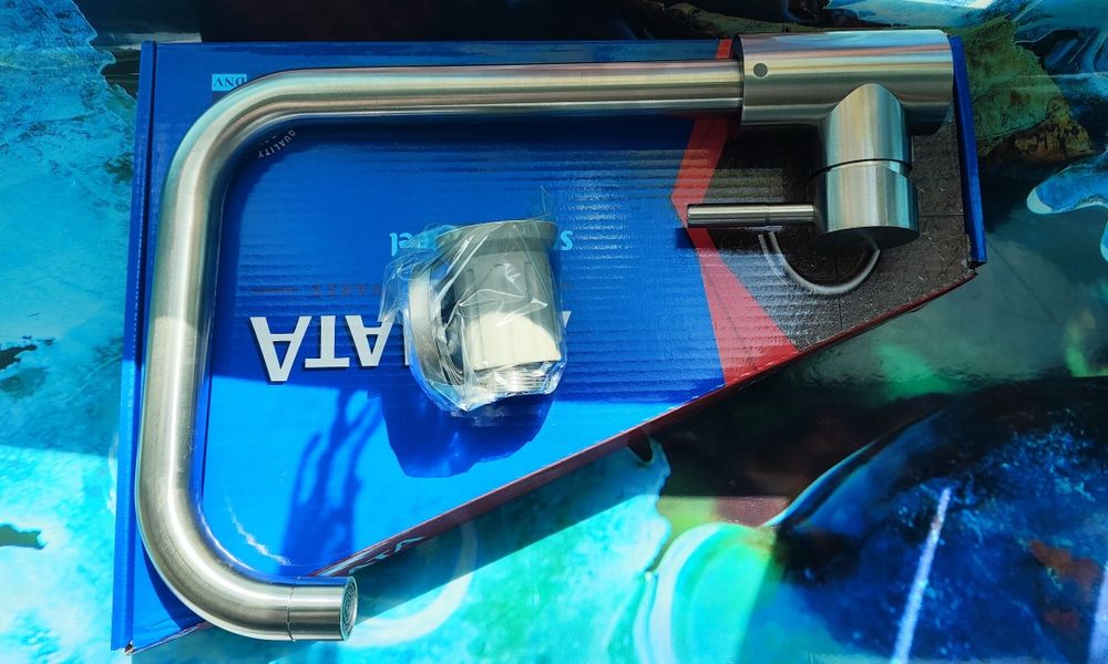 Смеситель для кухни, мойки ARMATA SUS 011 нержавейка