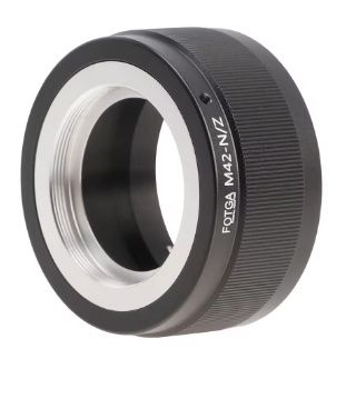 Anel adaptador para lente Nikon m42 Z5 Z6 z7 z50 z7ii z6ii z