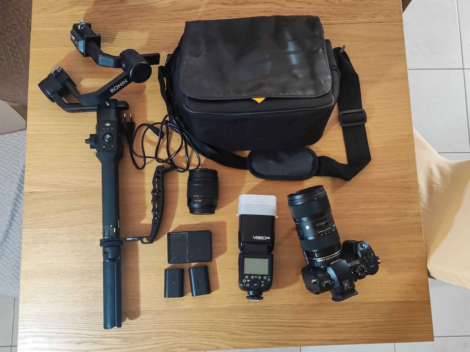 Panasonic GH5 +Sigma 18-35 +Ronin S+Godox V860II– Kit Vídeo/Fotografia