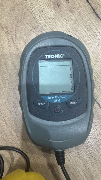 Przenośna echosonda TRONIC DF48 transducer sonar