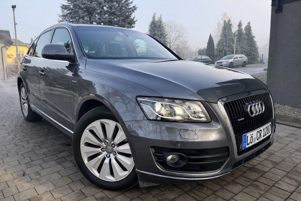 Audi Q5 HYBRYDA FULL OPCJA STAN JAK NOWY Igła Oryginalny Lakier Hak Zamiana