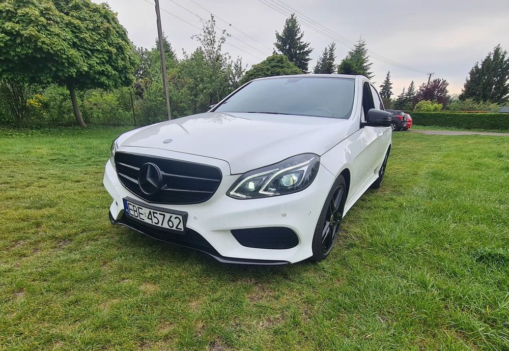 Mercedes-Benz Klasa E Mercedes-Benz W212 klasa E. 220 CDI BlueTec, pakiet AMG.